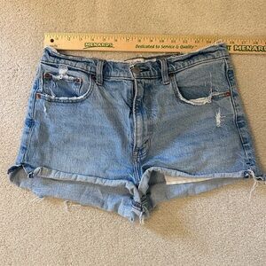 Abercrombie and Fitch "The Mom Short" High Rise